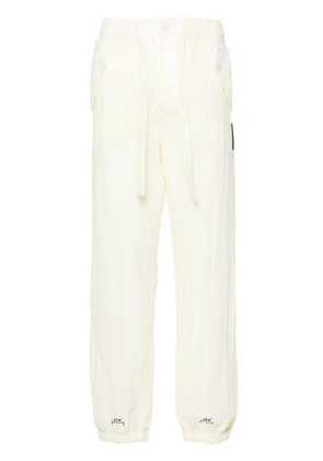 A-COLD-WALL* Cinch crinkled track pants - Neutrals