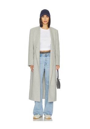 LAMARQUE Callie Coat in Grey. Size L. Also in M, S, XS.