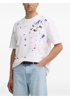 IRO Emilio splatter-print T-shirt - White