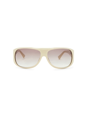 Lexxola Devon Sunglasses in Taupe.