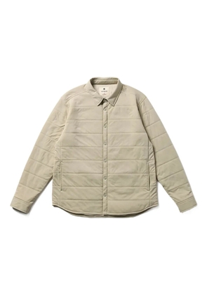 Snow Peak Flexible Insulated button-fastening jacket - Neutrals