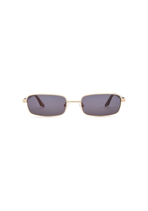 Lexxola Kenny Sunglasses in Black.
