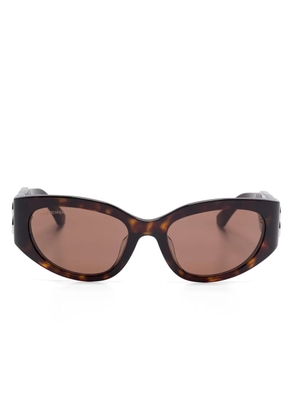 Balenciaga Eyewear Bossy sunglasses - Brown