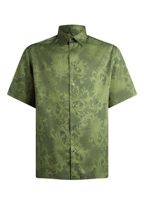 ETRO floral paisley shirt - Green