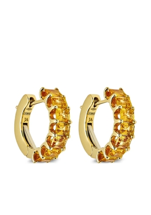 Jewels Aficionado 18kt yellow gold sapphire earrings