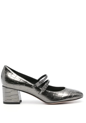Le Silla 50mm Danielle pumps - Silver