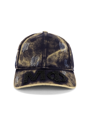 MADFRENZY Classic Cap in Brown.