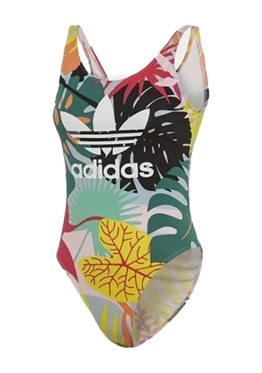 adidas Tropicalage-print bodysuit - White