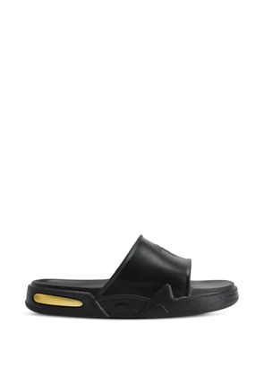 Giuseppe Zanotti logo rubber slide - Black