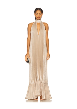L'IDEE Libertie Gown in Neutral. Size 10/M. Also in 6/XS, 8/S, 14/XL.