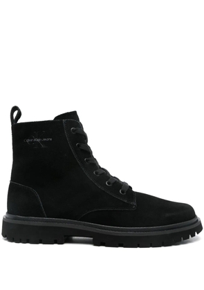 Calvin Klein Jeans suede boots - Black