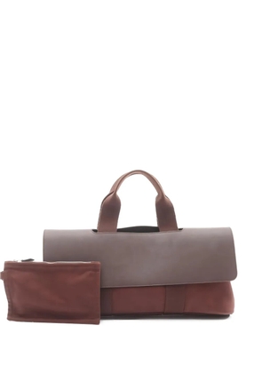 Hermès Pre-Owned 2006 Valparaiso Long MM chevron tote bag - Brown