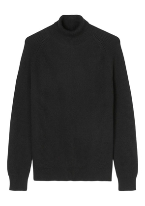Marc O'Polo ribbed turtleneck sweater - Black