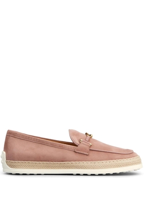 Tod's Gomma leather loafers - Pink