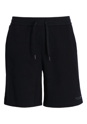 Armani Exchange logo drawstring shorts - Black