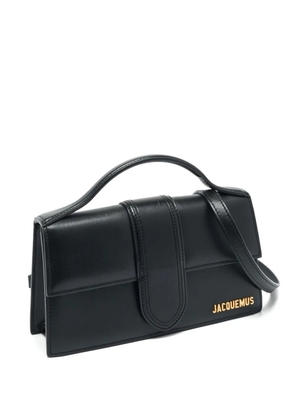 Jacquemus Pre-Owned Le Grand Bambino leather top-handle tote bag - Black