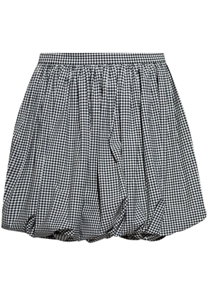 Marni checked mini skirt - Black