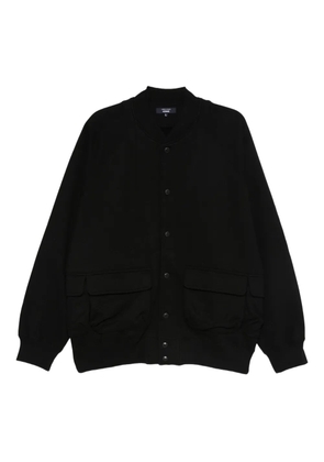 Comme des Garçons Homme button-fastening pocket jacket - Black