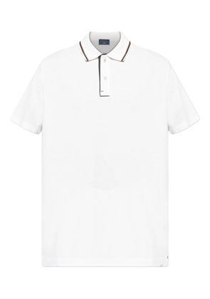 Paul & Shark tipped-collar polo shirt - White