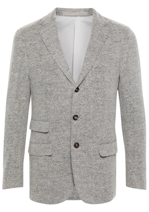 Eleventy alpaca wool-blend blazer - Grey