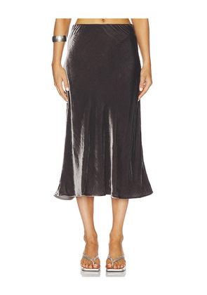 Marques ' Almeida Bias Midi Skirt in Grey. Size L. Also in M, S, XS, XXS.