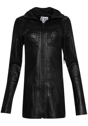 Natasha Zinko leather mini dress - Black