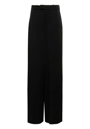 Saint Laurent satin trousers - Black