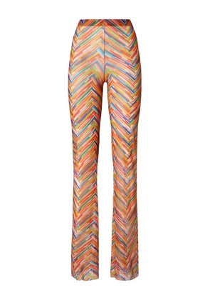 Missoni zigzag trousers - Orange