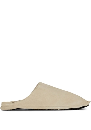 Osklen suede slippers - Neutrals