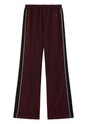 AMBUSH side-stripe track pants - Red