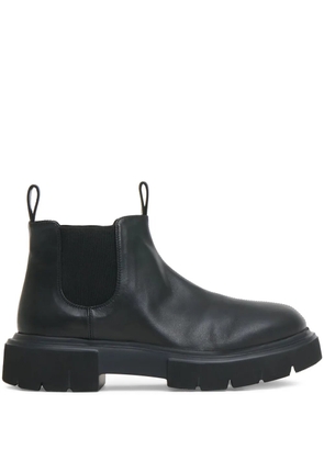 Mansur Gavriel ruched penny boots - Black