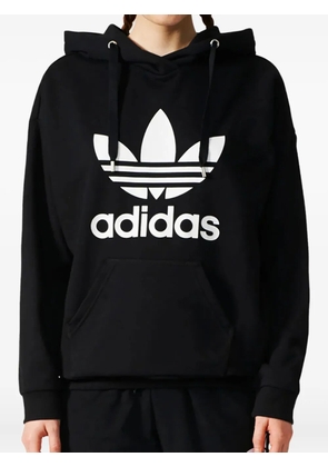 adidas Stadium Trefoil 'Black/White' hoodie