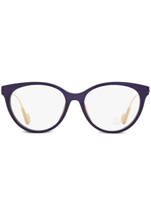 Moncler Eyewear Pantos cat-eye frame glasses - Purple