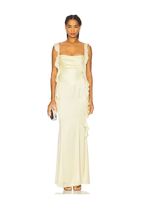 Nana Jacqueline Caroline Dress in Yellow. Size M. Also in S, XS.