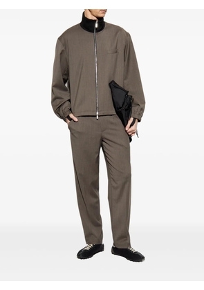 Helmut Lang wool bomber jacket - Grey