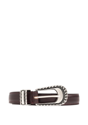 IRO textured buckle belt