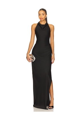 Lovers and Friends Kamiah Gown in Black. Size L. Also in M, S, XL, XS, XXS.