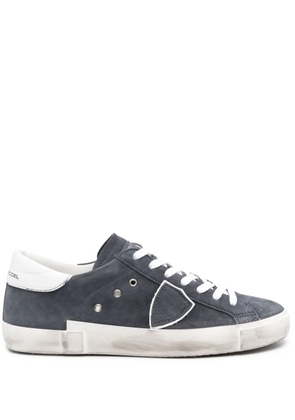 Philippe Model Paris Paris logo-patch sneakers - Blue
