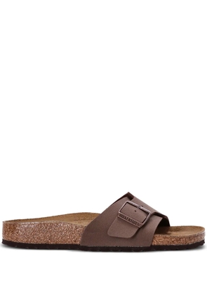 Birkenstock Catalina leather slides - Brown