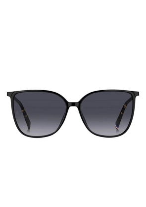 Tommy Hilfiger square-frame sunglasses - Black
