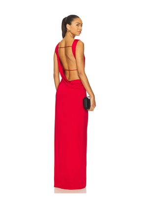 NBD The Nyssa Gown in Red. Size L. Also in M, S, XL, XS, XXS.