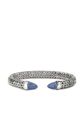 John Hardy sterling silver Spear 50 sapphire bracelet