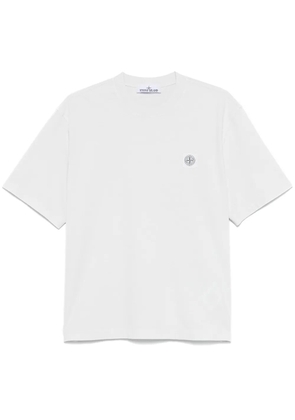 Stone Island Compass-motif T-shirt - Blue