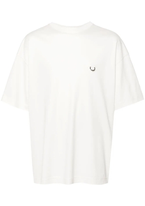 Mugler pierced T-shirt - White