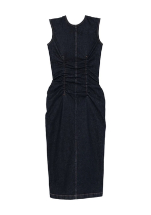 Sportmax denim midi dress - Blue