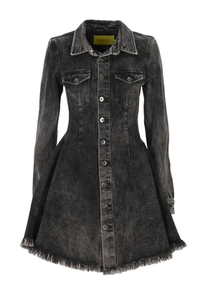 Marques'Almeida mini shirt dress - Grey