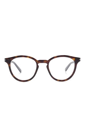 Gucci Eyewear pantos-frame glasses - Brown