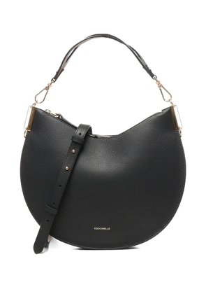 Coccinelle Sunup half-moon top-handle shoulder bag - Black