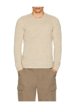 onia Featherweight Cashmere Sweater in Beige. Size L. Also in XL/1X.