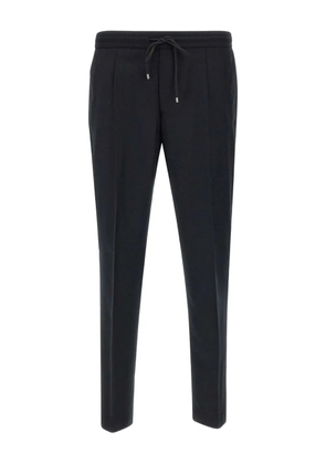 Briglia 1949 pleated drawstring trousers - Black